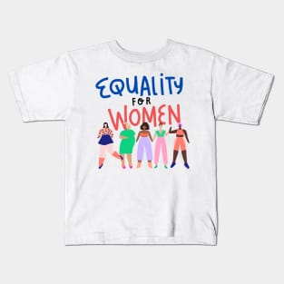 Equality for Women Kids T-Shirt